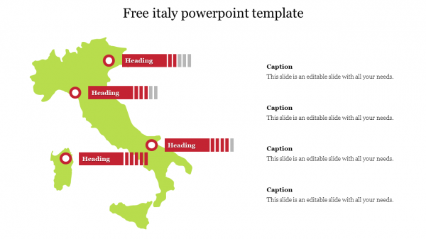 free italy powerpoint template