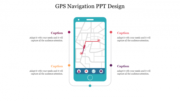 GPS Navigation PPT Design