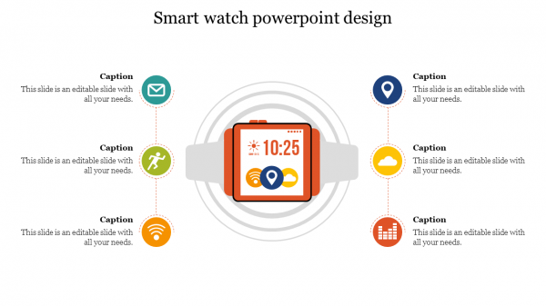 Smart watch powerpoint design