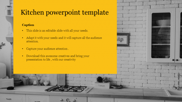 Kitchen powerpoint template