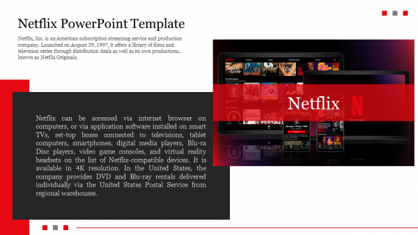 Free Netflix PowerPoint Template