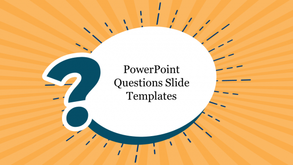 PowerPoint Questions Slide Templates