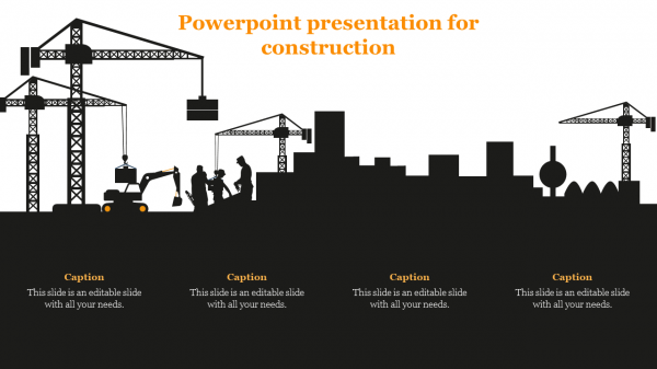 Powerpoint presentation for construction