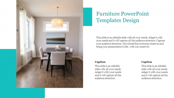 Furniture PowerPoint Templates Design