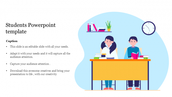 Students Powerpoint template