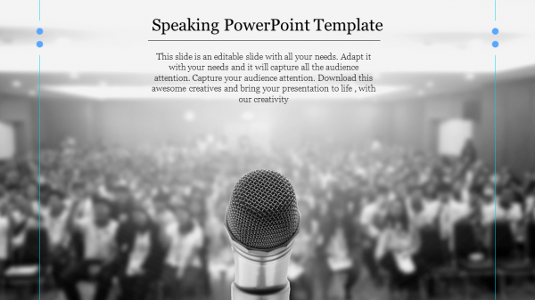 Speaking PowerPoint Template