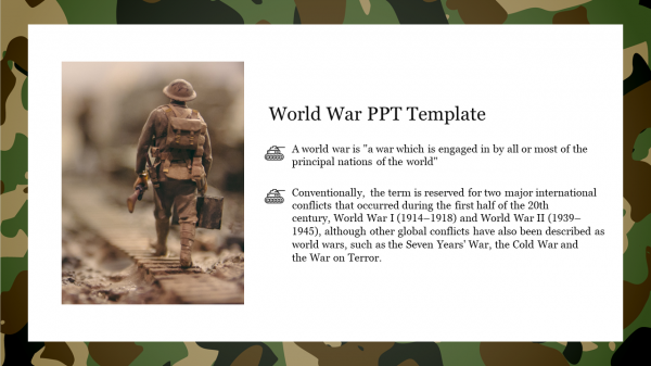 World War PPT Template