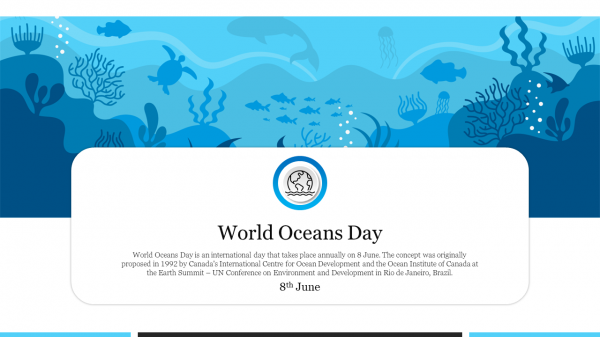 World Oceans Day PowerPoint Template