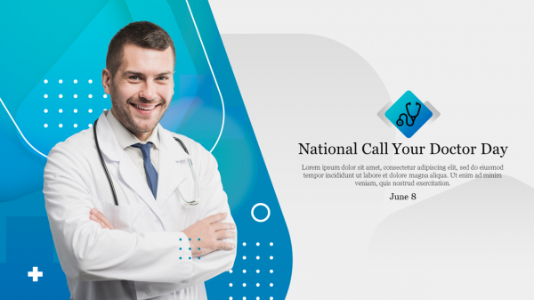 National Call Your Doctor Day PowerPoint Template