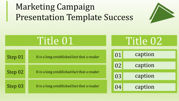 marketing campaign presentation template-Marketing Campaign Presentation Template Success