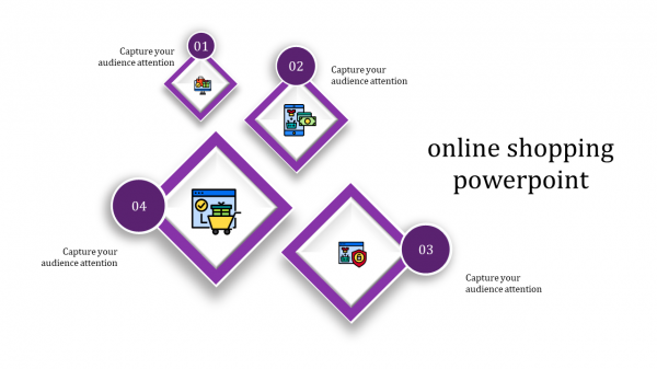 online shopping powerpoint-online shopping powerpoint-purple