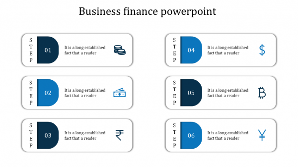 business finance powerpoint-business finance powerpoint-6-blue
