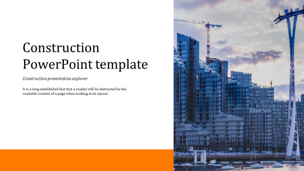 construction powerpoint template