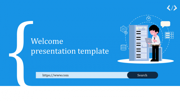 Welcome presentation template