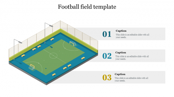 Football field template
