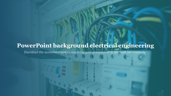 PowerPoint background electrical engineering