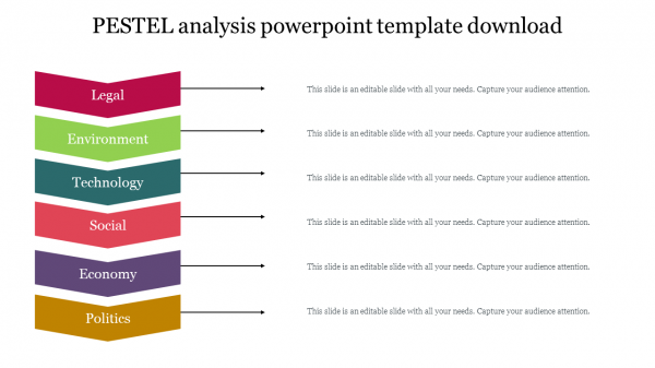 PESTEL analysis powerpoint template download