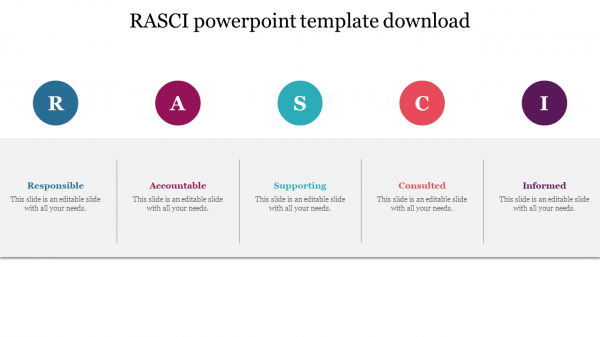 RASCI powerpoint template download