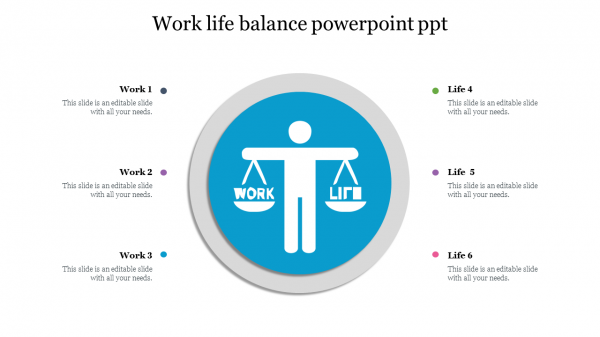 Work life balance powerpoint ppt 