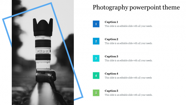 Photography powerpoint theme 