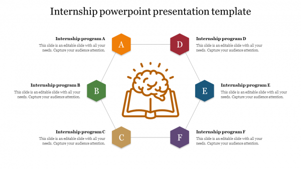 Internship powerpoint presentation template