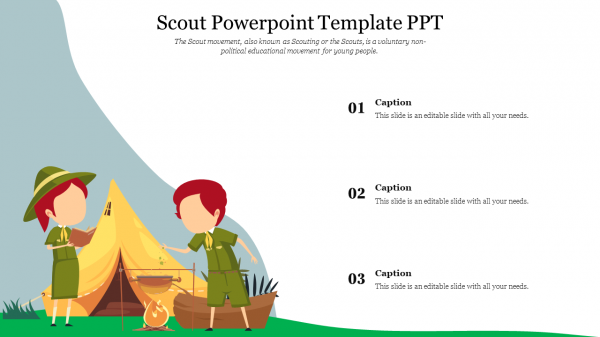 Scout Powerpoint Template PPT