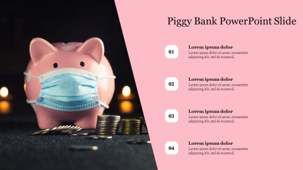 Piggy Bank PowerPoint Slide