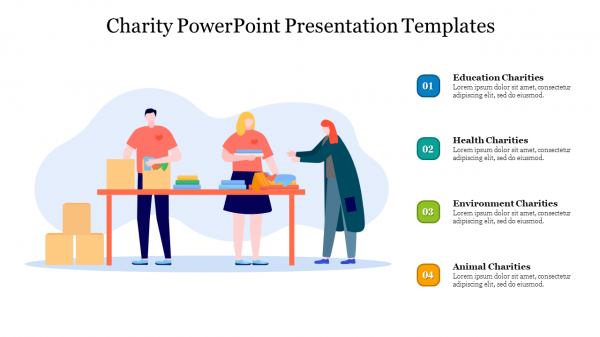 Charity PowerPoint Presentation Templates