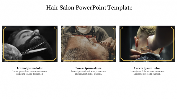 Hair Salon PowerPoint Template