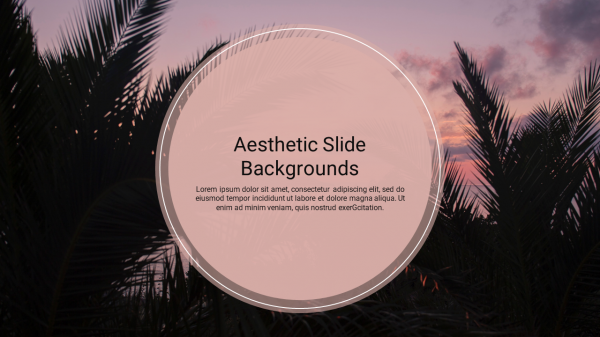 Aesthetic Google Slide Backgrounds