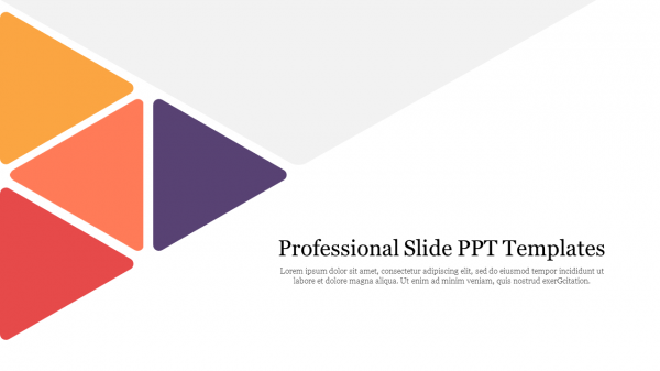 Professional Slide PPT Templates