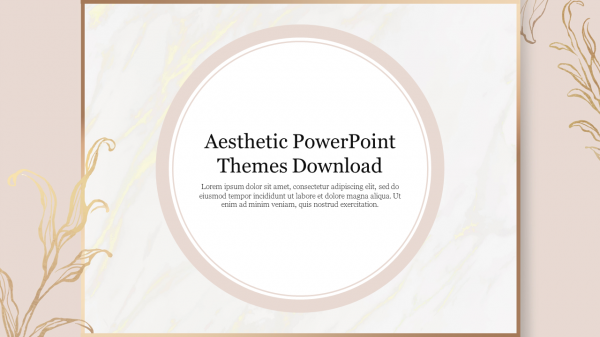 Aesthetic PowerPoint Themes Download