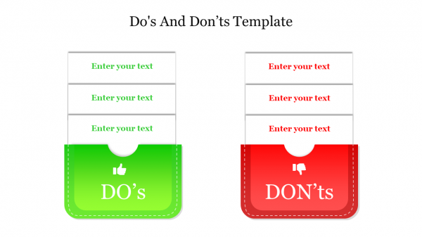 Free Do's And Don'ts Template