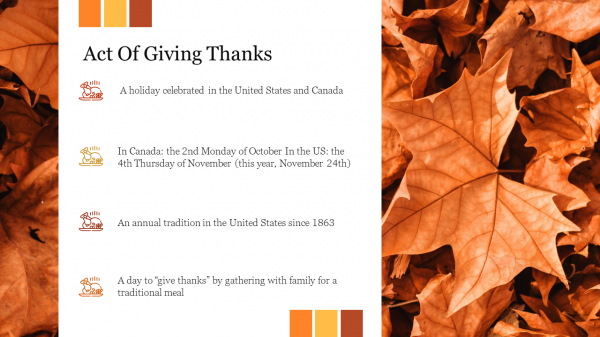 Thanksgiving Day PPT