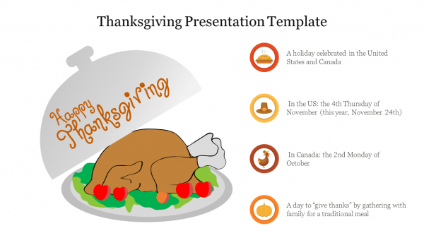 Thanksgiving Presentation Template For Presentation