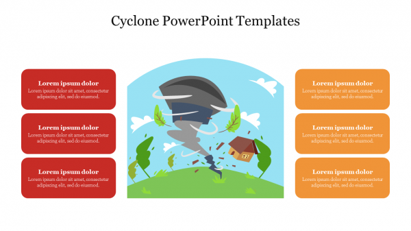 Cyclone PowerPoint Templates Free Download