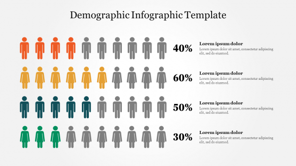 Demographic Infographic Template