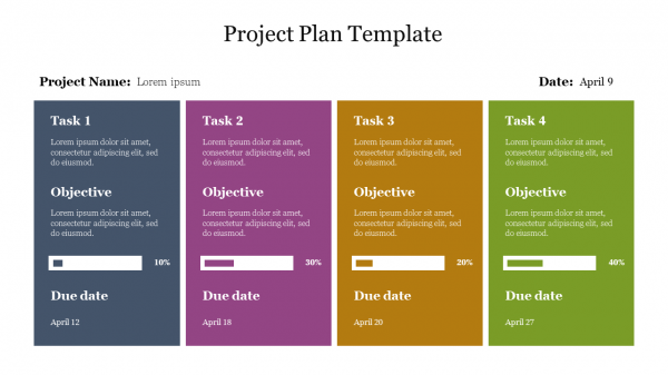 Microsoft PowerPoint Project Plan Template