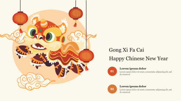 Chinese New Year Dragon PowerPoint