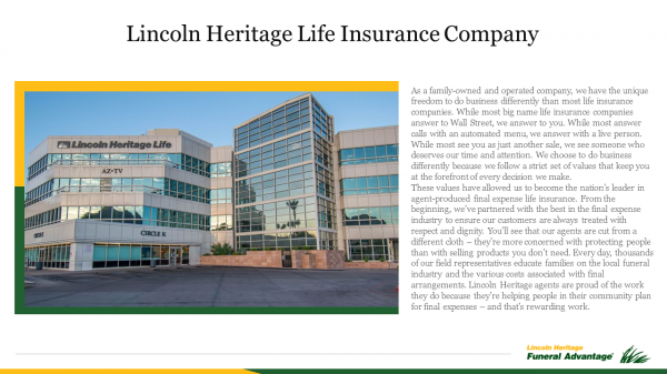 Lincoln Heritage Insurance Company Presentation