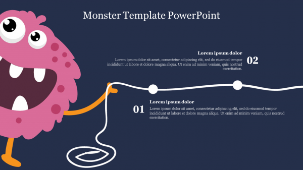 Monster Template PowerPoint