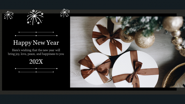New Year Slides Template