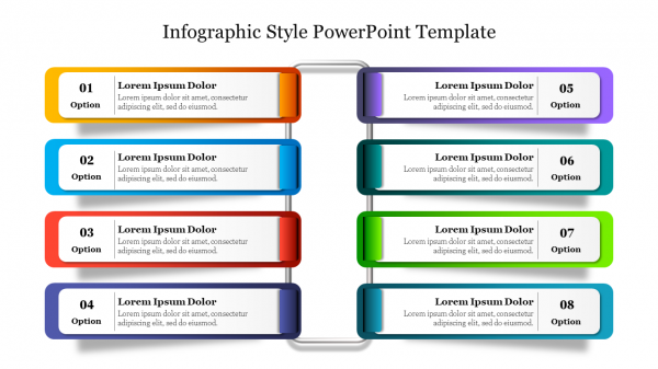 Innovative Infographic Style PowerPoint Template Slide 