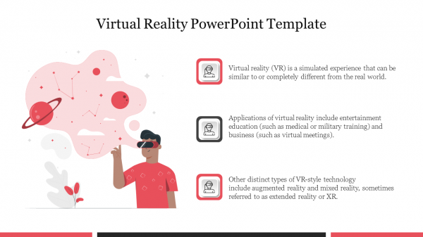 Virtual Reality PowerPoint Template Free