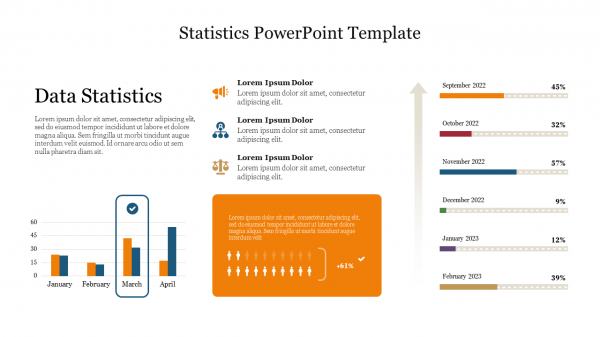 Free Statistics PowerPoint Template