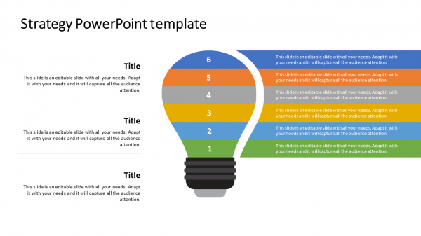 Strategy PowerPoint template_Multicolour