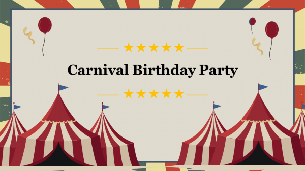 Carnival Birthday Party