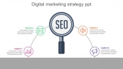 Digital Marketing Strategy PPT Template For PPT Slides
