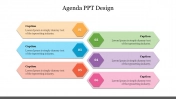 6 Noded Agenda PPT Design Template and Google Slides