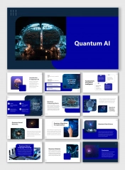 Creative Quantum AI Presentation And Google Slides Templates